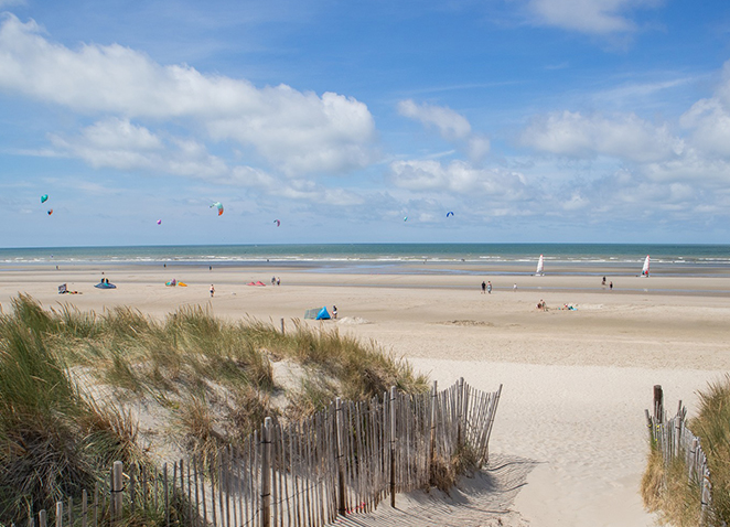 Camping proche de la plage de Bray-Dunes
